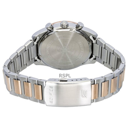 Casio Edifice analog kronograf tofarvet rustfrit stål blå urskive kvarts EFB-710SG-2AV 100M herreur