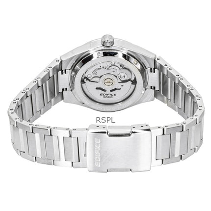 Casio Edifice analog rustfrit stål smedet kulstof grøn urskive automatisk EFK-100D-3A 100M herreur