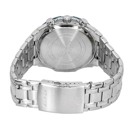 Casio Edifice Analog Standard Kronograf Rustfrit Stål Grøn Skive Quartz EFR-539DE-3AV 100M Herreur