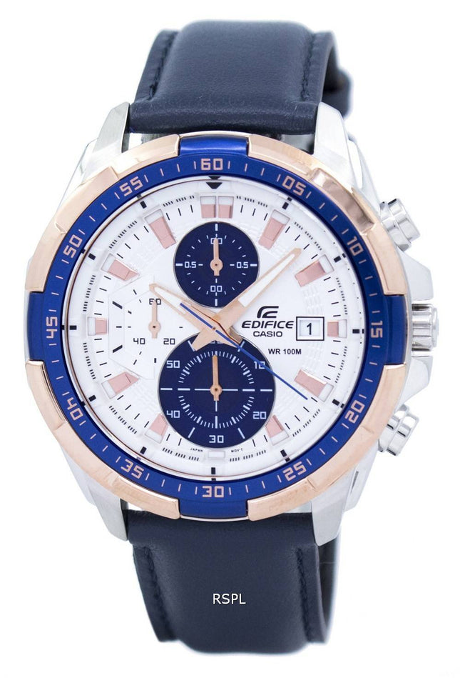 Casio bygningsværk Chronograph Quartz EFR-539L-7CV EFR539L-7CV Herreur