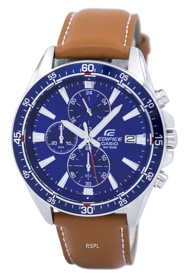 Casio bygningsværk Chronograph Quartz EFR-546L-2AV EFR546L-2AV Herreur