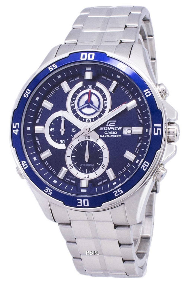 Casio bygningsværk EFR-547D-2AV Illuminator Chronograph Quartz Herreur