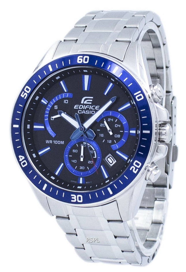 Casio bygningsværk Chronograph Quartz EFR-552D-1A2V EFR552D-1A2V Herreur
