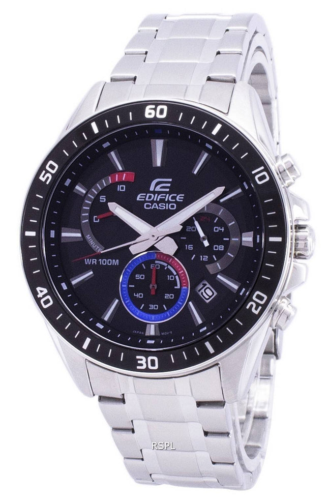 Casio bygningsværk Chronograph Quartz EFR-552D-1A3 EFR552D1A3 Herreur