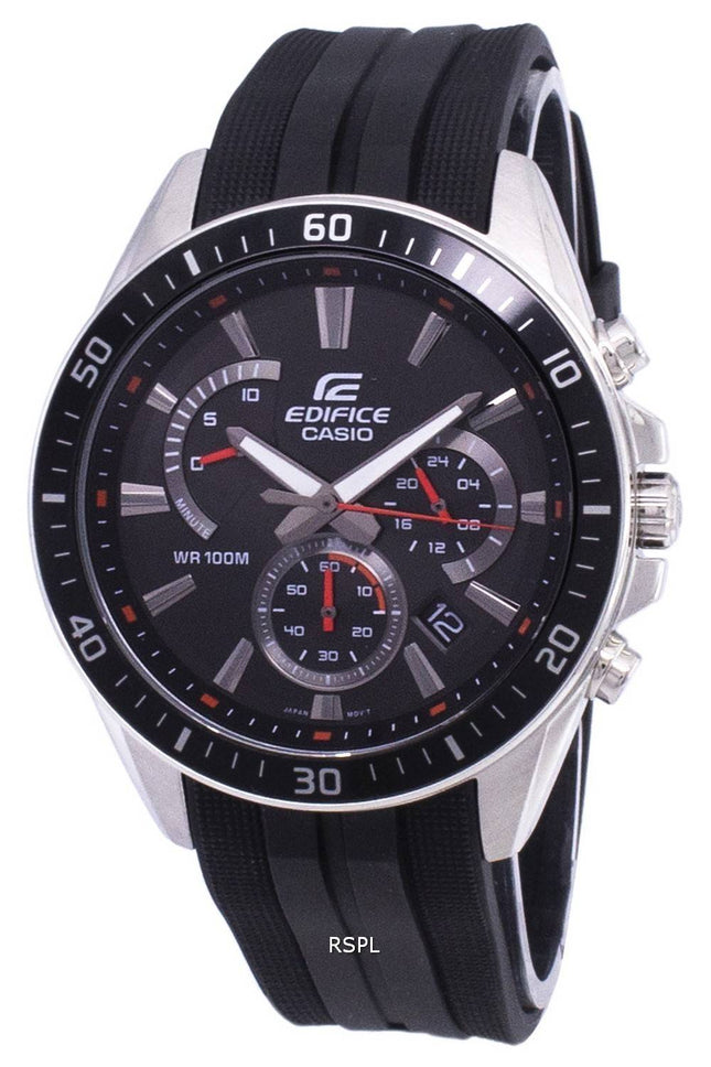 Casio bygningsværk Chronograph Quartz EFR-552P-1AV EFR552P-1AV Herreur