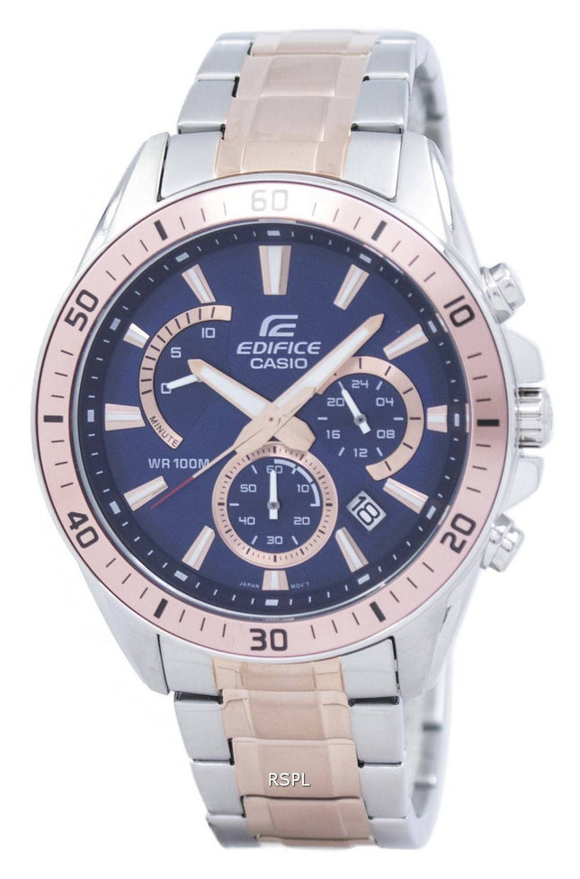 Casio bygningsværk Chronograph Quartz EFR-552SG-2AV EFR552SG-2AV Herreur