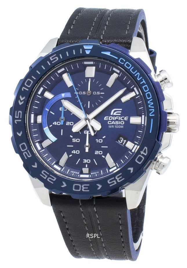 Casio Edifice EFR-566BL-2AV EFR566BL-2AV Chronograph Quartz Herreur