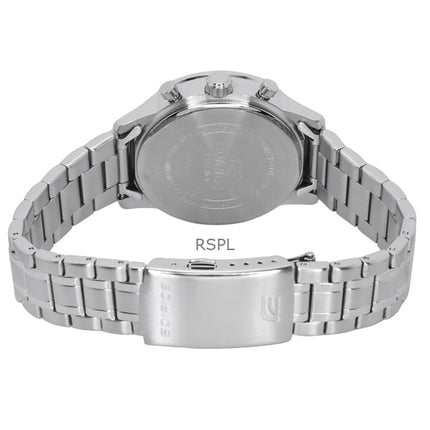 Casio Edifice analog kronograf rustfrit stål blå urskive kvarts EFR-575D-2A 100M herreur