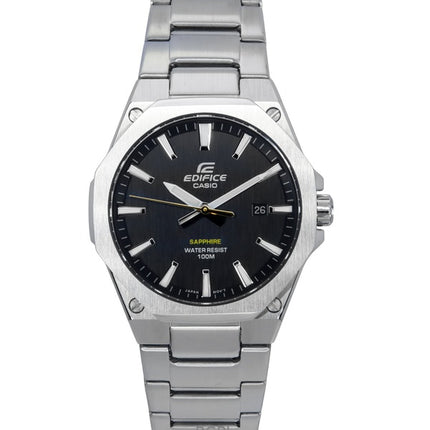 Casio Edifice Slim Line Black Dial Quartz EFR-S108D-1A 100M Herreur