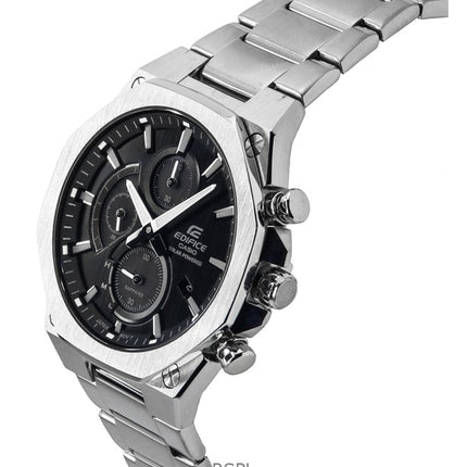 Casio Edifice Slim Line Chronograph Analog Solar EFS-S570D-1A EFSS570D-1 100M Herreur