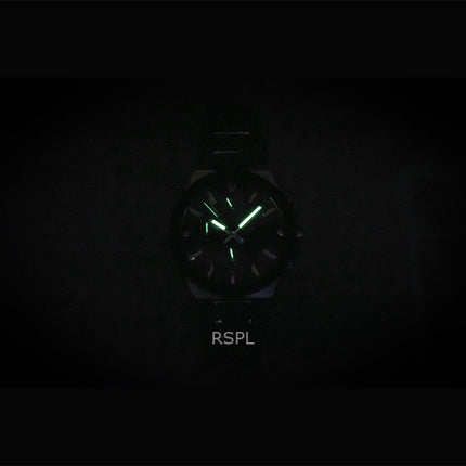 Casio Edifice analog kronograf rustfrit stål grøn urskive solcelle EFS-S650D-3A 100M herreur