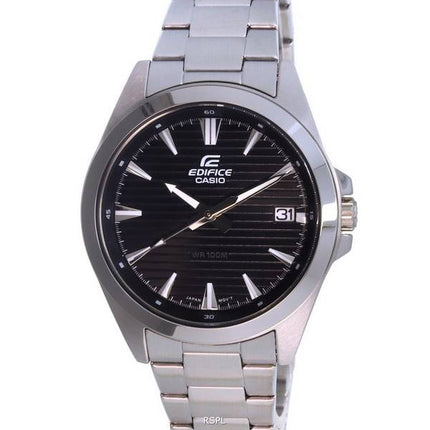 Casio Edifice Analog rustfrit stål Kvarts EFV-140D-1AV EFV140D-1 100M herreur