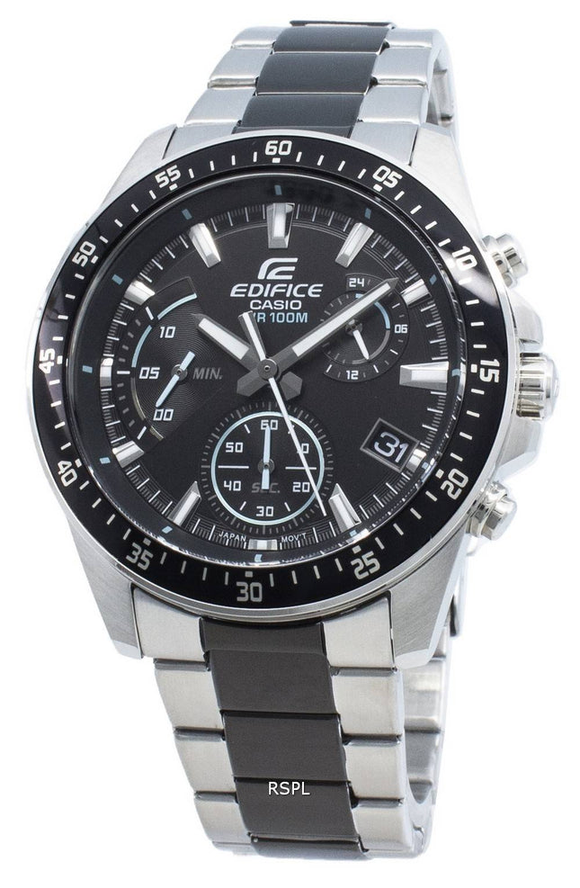 Casio Edifice EFV-540SBK-1AV EFV540SBK-1AV Chronograph Quartz Herreur