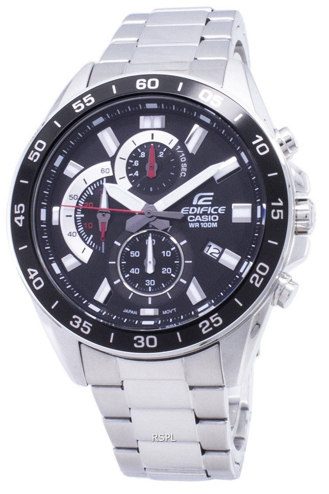 Casio bygningsværk BELLEN-550D-1AV EFV550D-1AV Chronograph Quartz Herreur