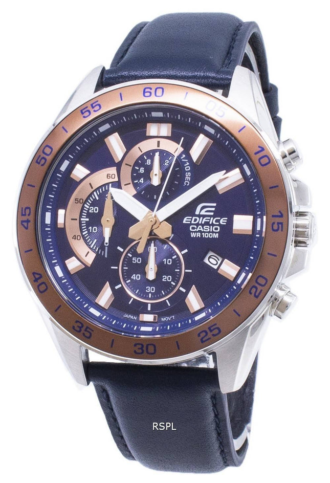 Casio bygningsværk BELLEN-550L-2AV EFV550L-2AV Chronograph Quartz Herreur