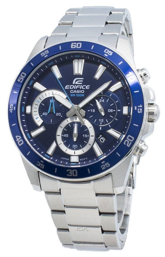 Casio Edifice EFV-570D-2AV EFV570D-2AV Quartz Chronograph Herreur