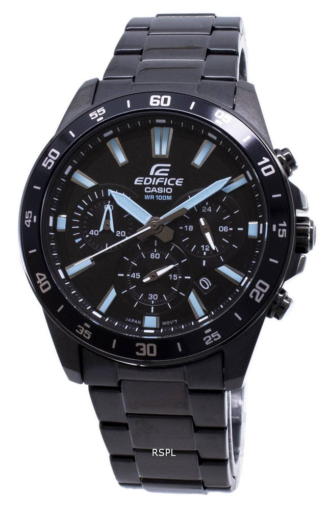Casio bygningsværk BELLEN-570DC-1AV EFV570DC-1AV Chronograph Quartz Herreur