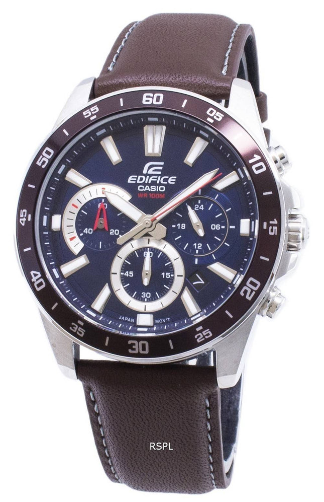 Casio bygningsværk BELLEN-570L-2AV EFV570L-2AV Chronograph Quartz Herreur