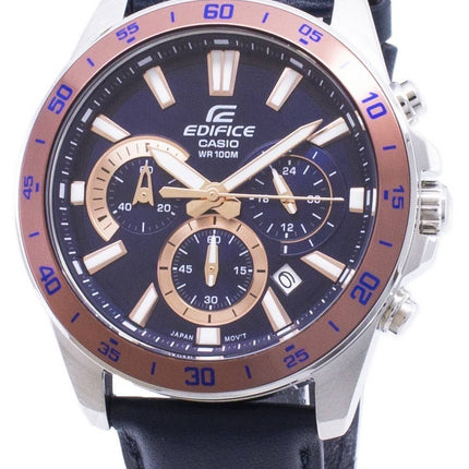 Casio bygningsværk BELLEN-570L-2BV EFV570L-2BV Chronograph Quartz Herreur