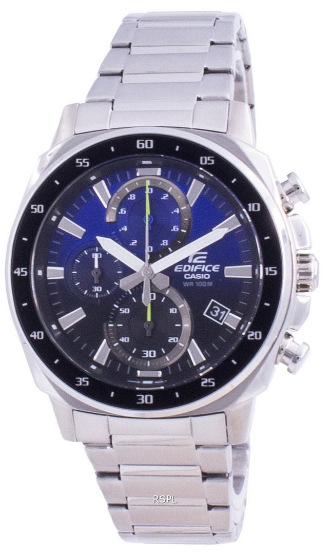 Casio Edifice Standard Chronograph Quartz EFV-600D-2A EFV600D-2 100M Herreur