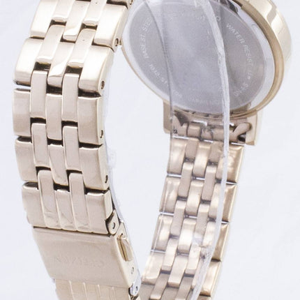 Borger kvarts EL3043-81 X Analog diamant accenter kvinders ur