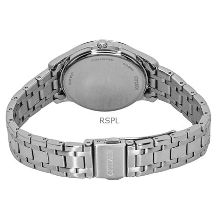 Citizen Elegance Rustfrit Stål Pink Urskive Eco-Drive EM0411-71X Dameur