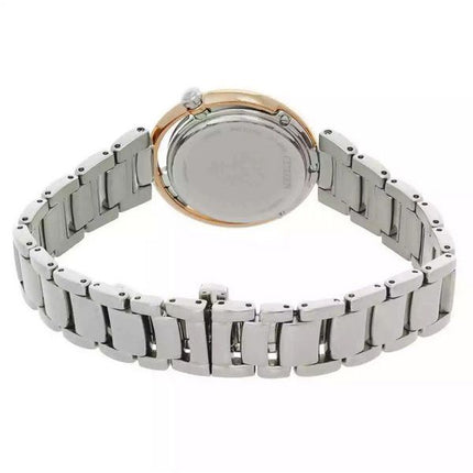 Citizen L Arcly Eco-Drive Diamond Accenter Rustfrit Stål Pink Perlemorskive EM1114-80Y Dameur