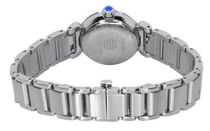 Citizen L Mae Diamond Accenter i rustfrit stål Perlemorskive Eco-Drive EM1130-83D dameur