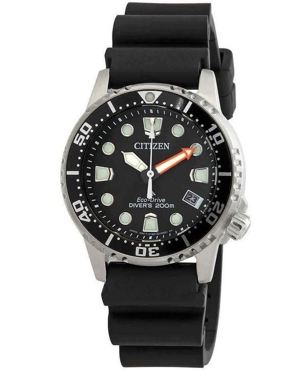 Citizen Promaster Dive Eco-Drive polykarbonatrem Black Dial Diver's EO2020-08E 200M dameur