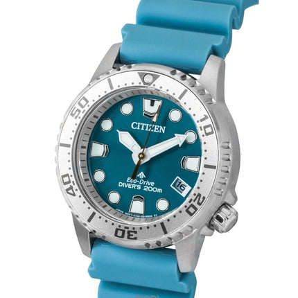 Citizen Promaster polyuretanrem blå urskive Eco-Drive dykkerur EO2027-09L 200M dameur