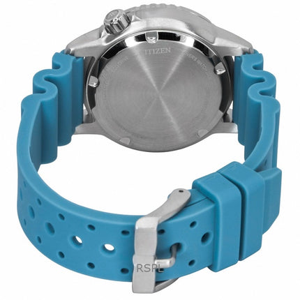 Citizen Promaster polyuretanrem blå urskive Eco-Drive dykkerur EO2027-09L 200M dameur