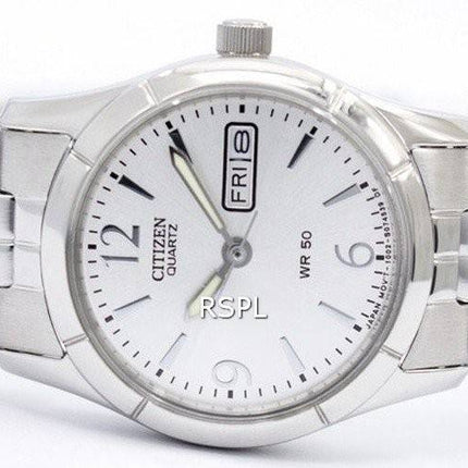 Borger kvarts sølv Dial EQ0540-57A kvinders ur