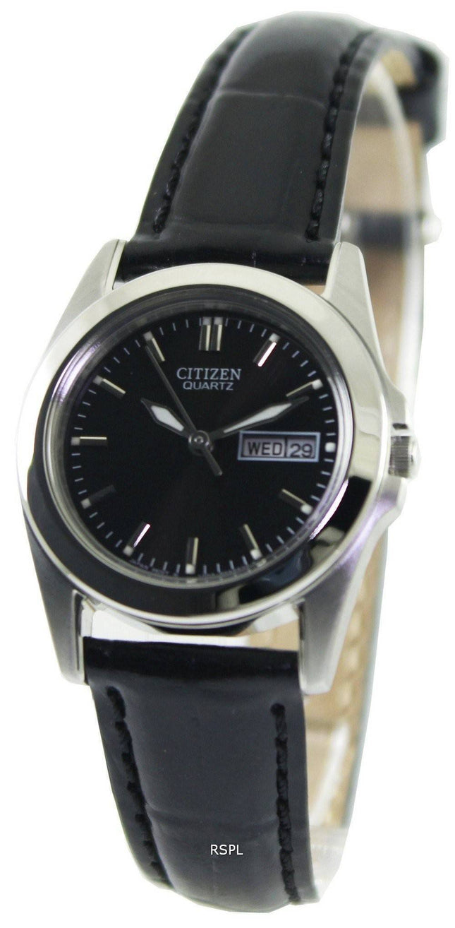 Borger Quartz Black Dial EQ0560-09E kvinders ur