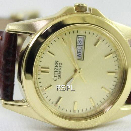 Borger kvarts guld Tone EQ0562 - 03P kvinders ur