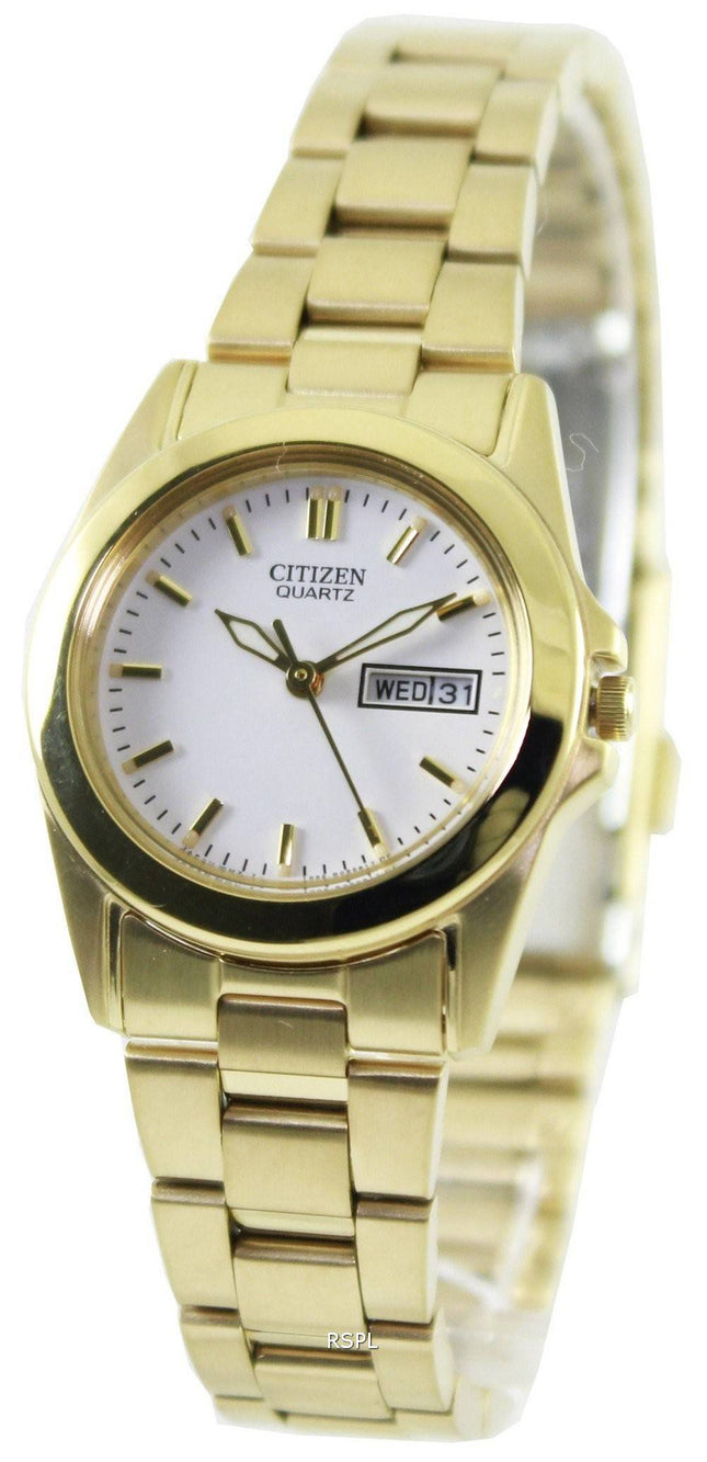 Borger kvarts guld Tone EQ0562-54A kvinders ur