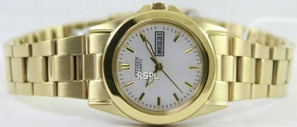 Borger kvarts guld Tone EQ0562-54A kvinders ur