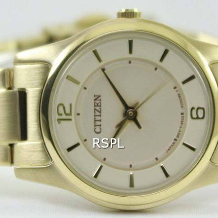 Borger kvarts guld Tone ER0182-59A kvinders ur