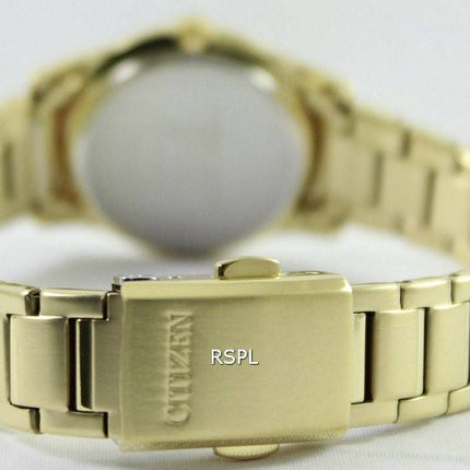 Borger kvarts guld Tone ER0182-59A kvinders ur