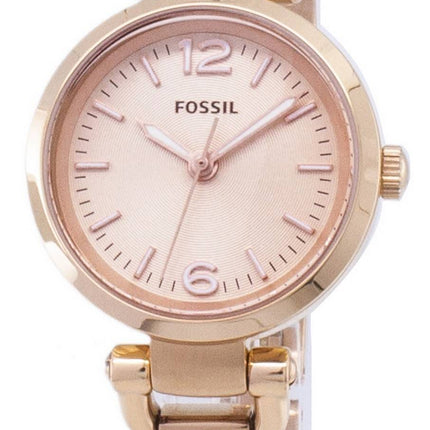 Fossile Georgien Mini Rose-Tone ES3268 kvinders ur