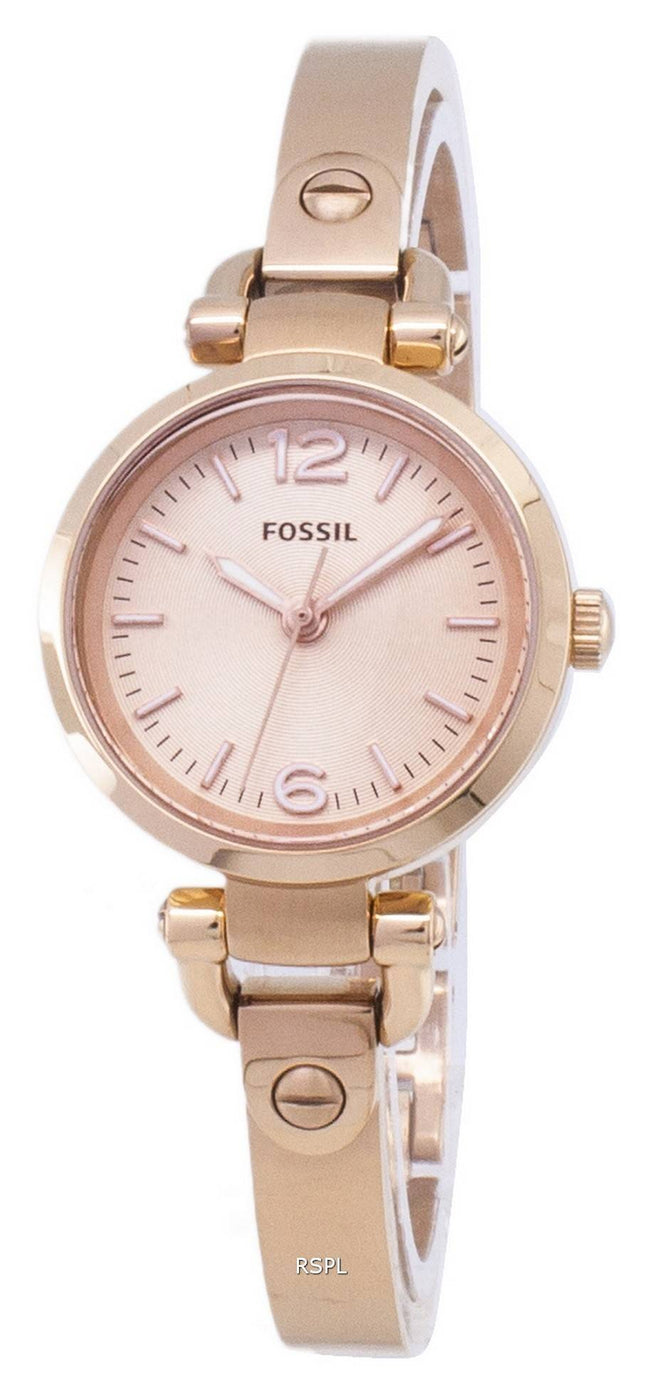 Fossile Georgien Mini Rose-Tone ES3268 kvinders ur