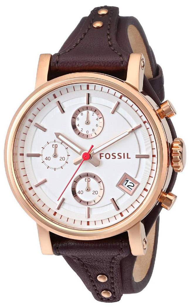 Fossile oprindelige kæreste kvarts Chronograph ES3616 kvinders ur