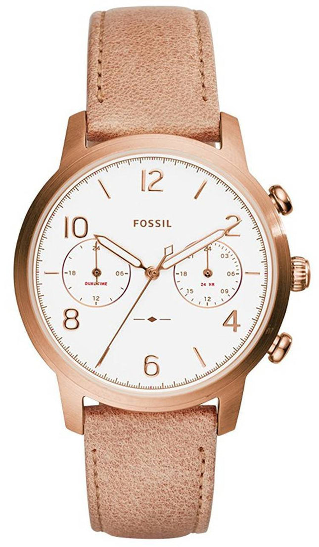 Fossil Caiden multifunktions dobbelt tid kvarts ES4238 kvinders Watch