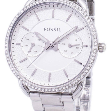 Fossile skrædder multifunktions kvarts diamant accenter ES4262 kvinders Watch