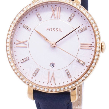 Fossile Jacqueline Quartz diamant accenter ES4291 kvinders Watch