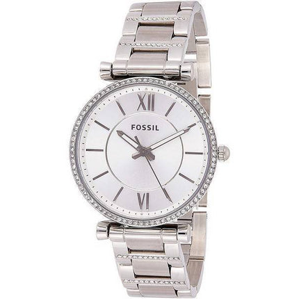 Fossil Carlie ES4341 Diamond Accents Quartz Women',s Watch