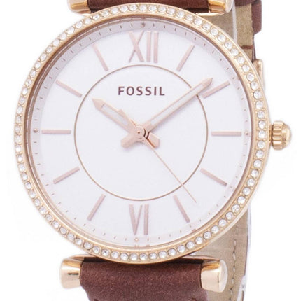 Fossile Carlie ES4428 diamant kvarts Analog kvinders ur