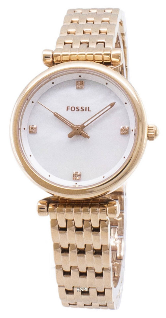 Fossile Carlie ES4429 Quartz Analog kvinders ur