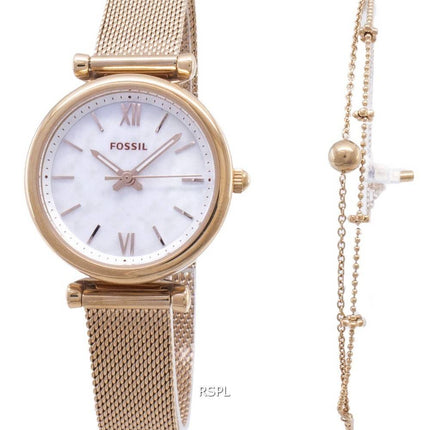 Fossil Carlie Quartz ES4443SET Dameur
