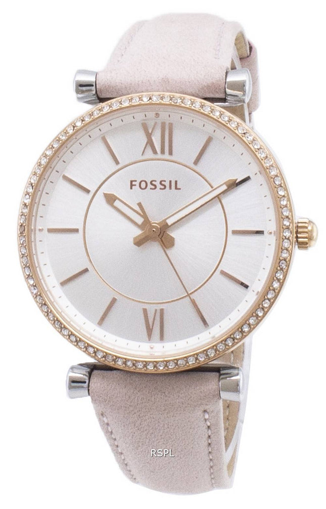 Fossile Carlie ES4484 diamant accenter Quartz kvinder ur