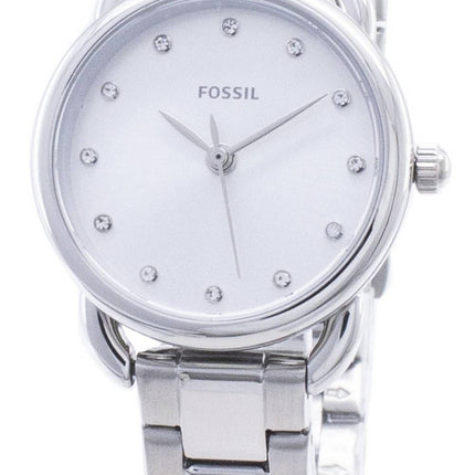 Fossil Tailor Mini ES4496 Diamond Accent Analog Kvinders Ur